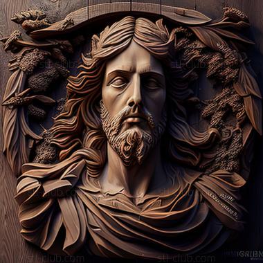 3D model st jesus (STL)